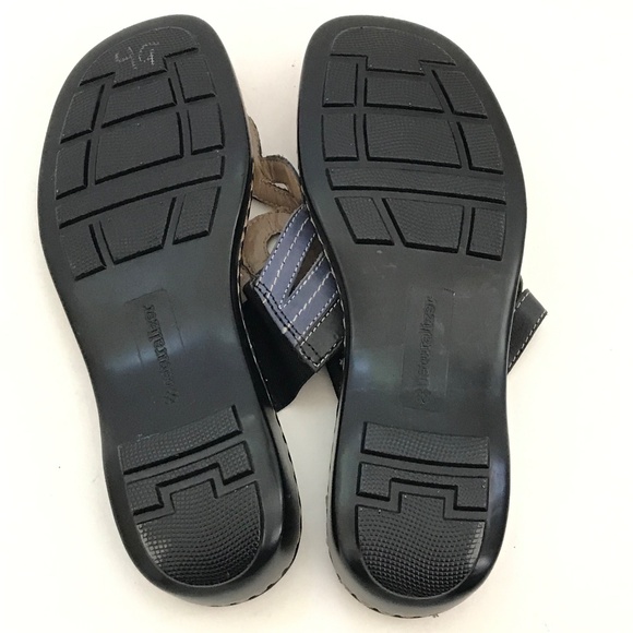 NATURALIZER Leather Sandals Calon Thong Sandals Women’s Size 10 WIDE - Picture 16 of 16